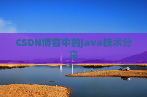 CSDN博客中的Java技术分享